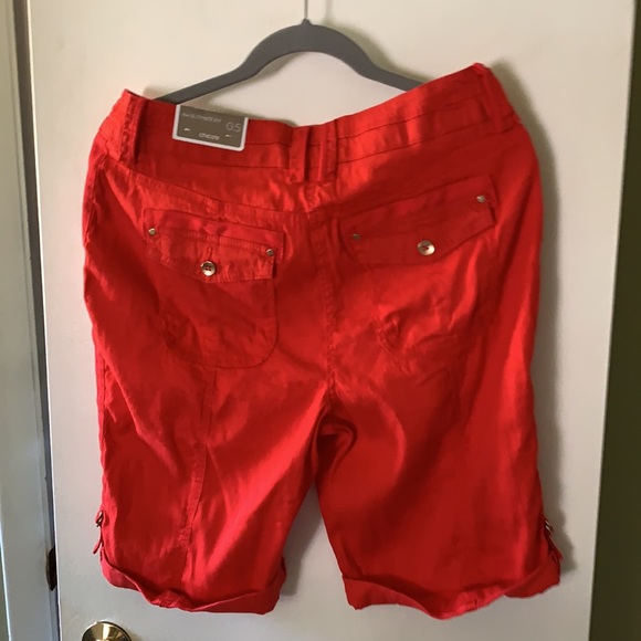 Deep orange /red Bermuda - Picture 2 of 7